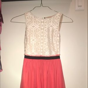 Pink and White dress!!